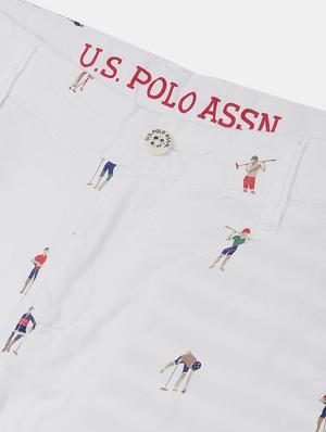 white cotton shorts - 17719133 - Standard Image - 4