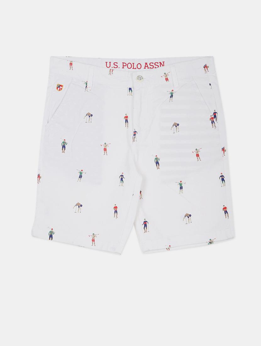 white cotton shorts - 17719133 - Zoom Image - 1