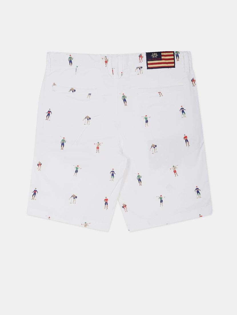 white cotton shorts - 17719133 - Zoom Image - 2