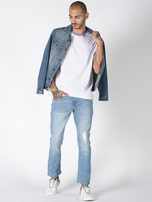 white solid t-shirt - 17719312 - Standard Image - 3