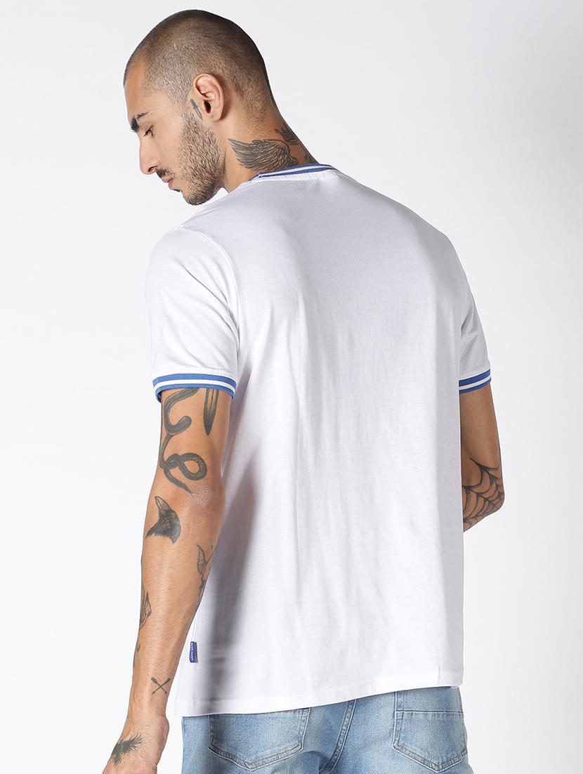 white solid t-shirt - 17719312 - Zoom Image - 2