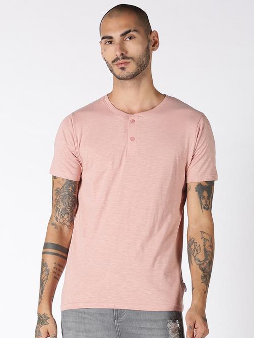 pink solid t-shirt - 17719323 - Very Small Image - 1