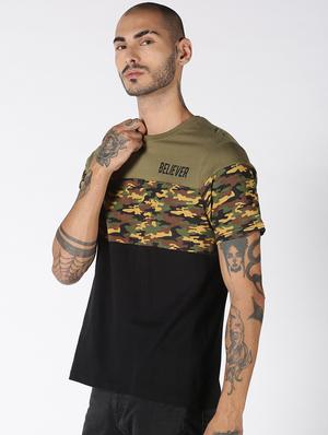 multi colored camouflage t-shirt - 17719350 - Standard Image - 2