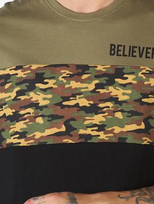 multi colored camouflage t-shirt - 17719350 - Standard Image - 5