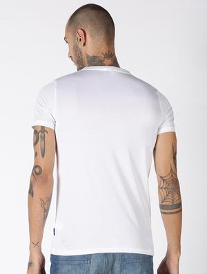 white solid t-shirt - 17719357 - Standard Image - 3