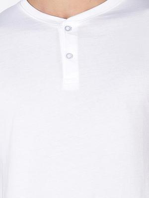 white solid t-shirt - 17719357 - Standard Image - 5