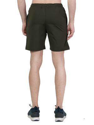 olive green solid short - 17719466 - Standard Image - 3