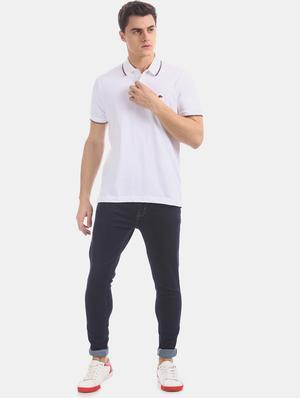 navy blue plain denim jeans - 17727433 - Standard Image - 5