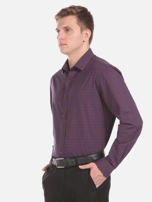 blue checkered formal shirt - 17727520 - Standard Image - 2