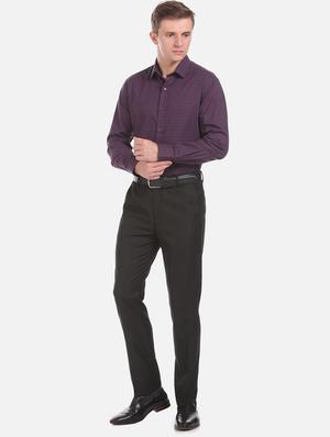 blue checkered formal shirt - 17727520 - Standard Image - 5