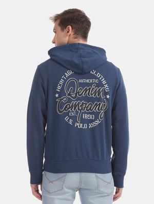 blue back print sweatshirt - 17728903 - Standard Image - 4