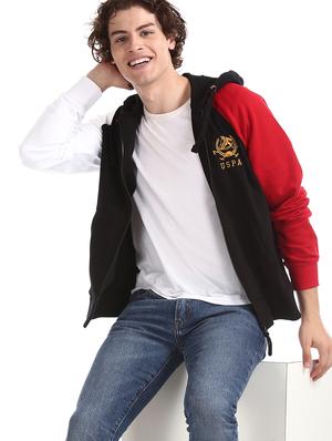 black color block sweatshirt - 17729026 - Standard Image - 4