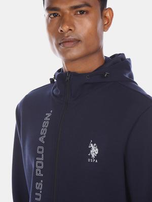 navy blue printed sweatshirt - 17729055 - Standard Image - 6