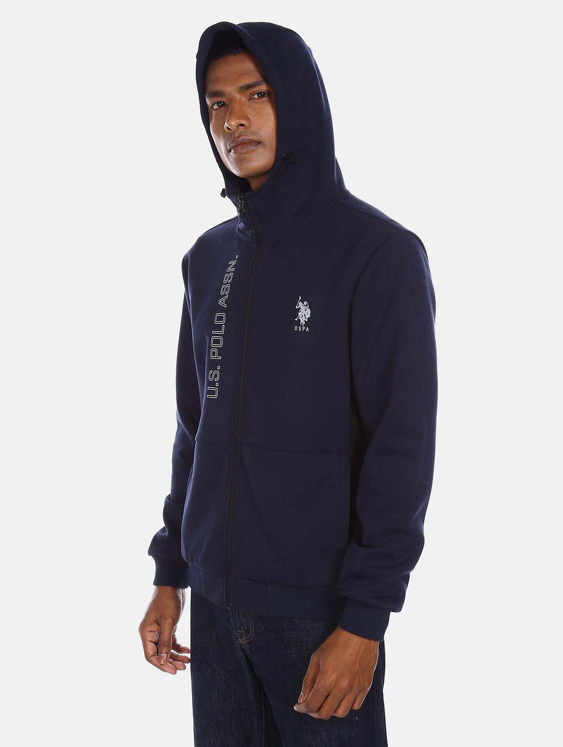 navy blue printed sweatshirt - 17729055 - Zoom Image - 2