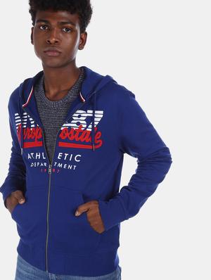 blue printed sweatshirt - 17729086 - Standard Image - 5