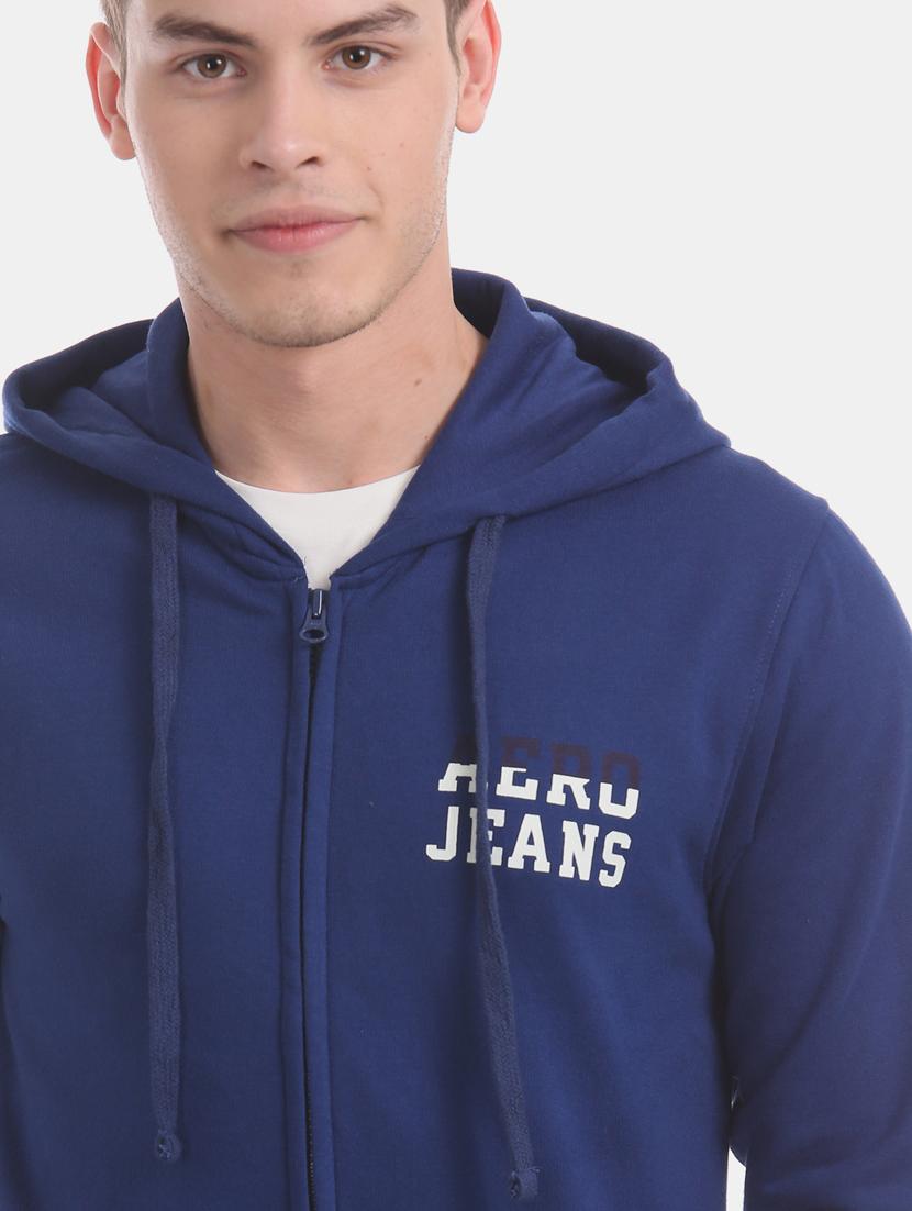 blue printed sweatshirt - 17729109 - Zoom Image - 6