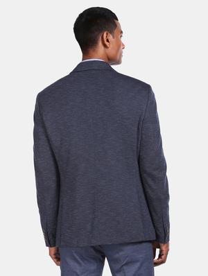 navy blue single breasted casual blazer - 17729517 - Standard Image - 2