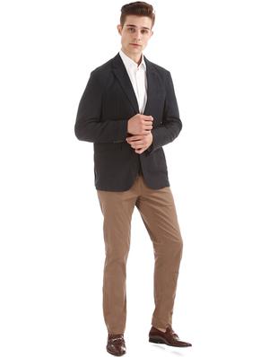 black single breasted casual blazer - 17729532 - Standard Image - 4