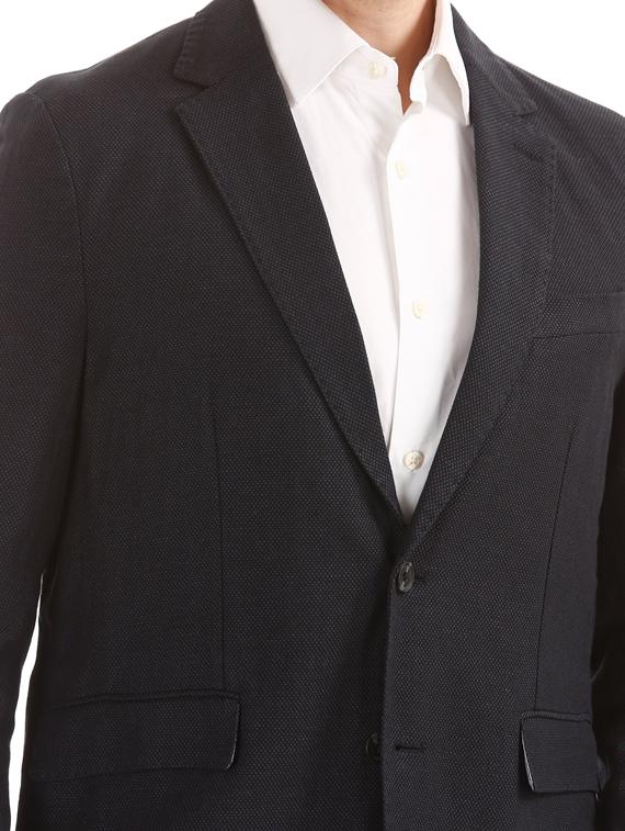 black single breasted casual blazer - 17729532 - Zoom Image - 5