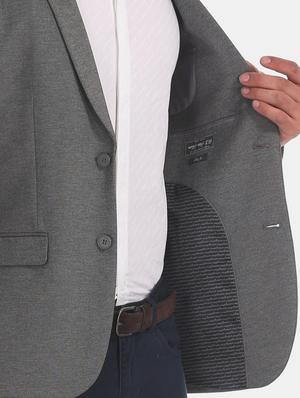 grey single breasted formal blazer - 17729576 - Standard Image - 6
