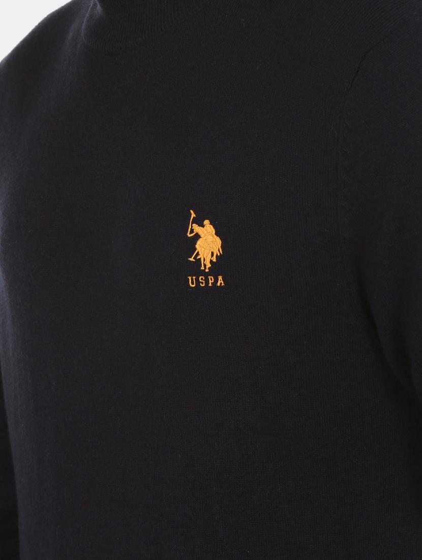 black solid pullover - 17730061 - Zoom Image - 5