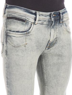 grey heavy washed jeans - 17731765 - Standard Image - 5