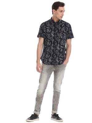 grey heavy washed denim jeans - 17731776 - Standard Image - 4