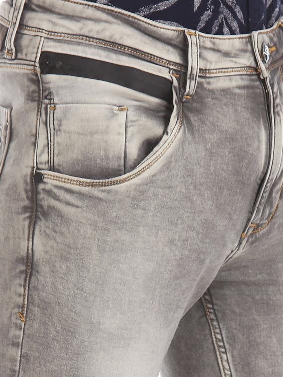 grey heavy washed denim jeans - 17731776 - Zoom Image - 5
