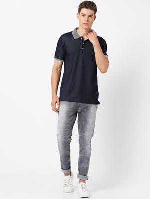 grey heavy washed denim jeans - 17732155 - Standard Image - 4