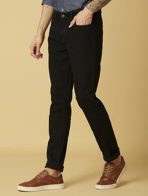 black plain denim jeans - 17732169 - Standard Image - 4