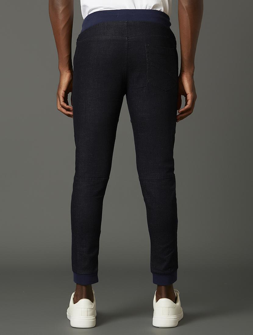 dark blue plain denim jeans - 17732170 - Zoom Image - 5