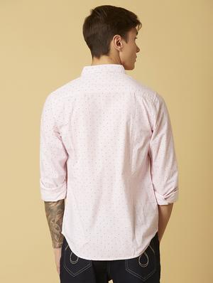 pink printed casual shirt - 17732246 - Standard Image - 5