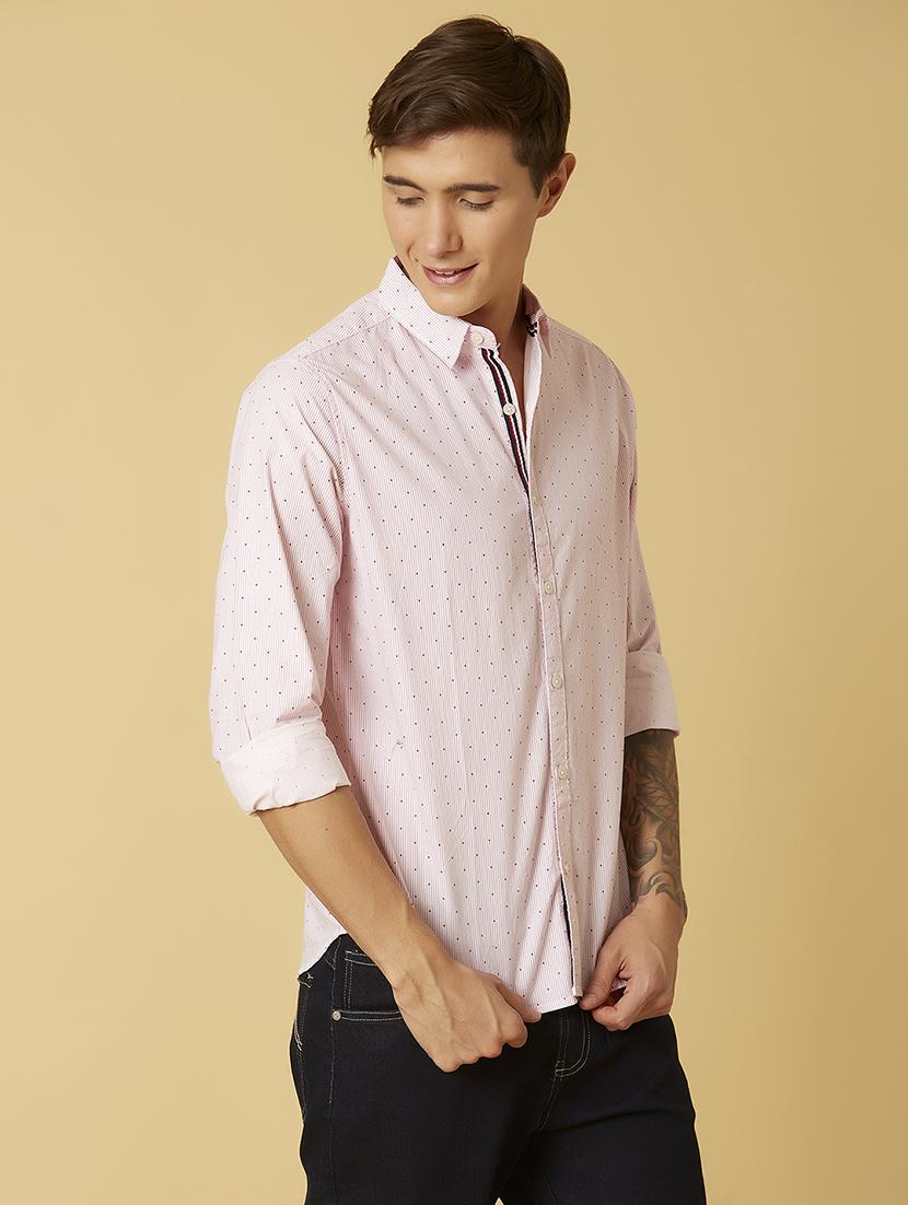 pink printed casual shirt - 17732246 - Zoom Image - 2