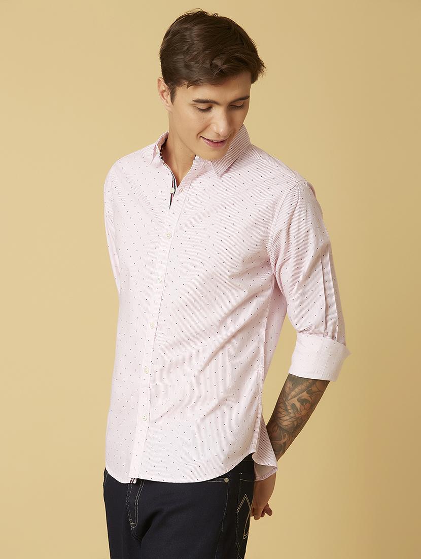 pink printed casual shirt - 17732246 - Zoom Image - 3