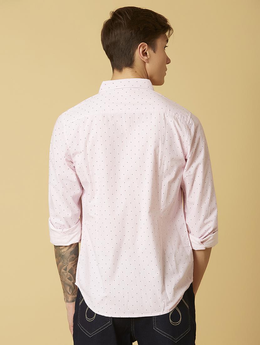 pink printed casual shirt - 17732246 - Zoom Image - 5