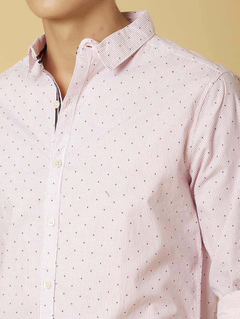 pink printed casual shirt - 17732246 - Zoom Image - 6