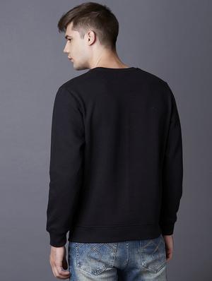black printed sweatshirt - 17732274 - Standard Image - 3