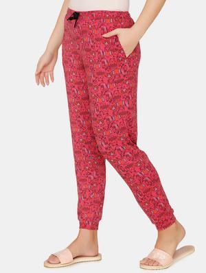 drawstring waist printed pajama - 17732650 - Standard Image - 2