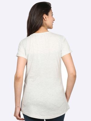 round neck printed tee - 17732747 - Standard Image - 3