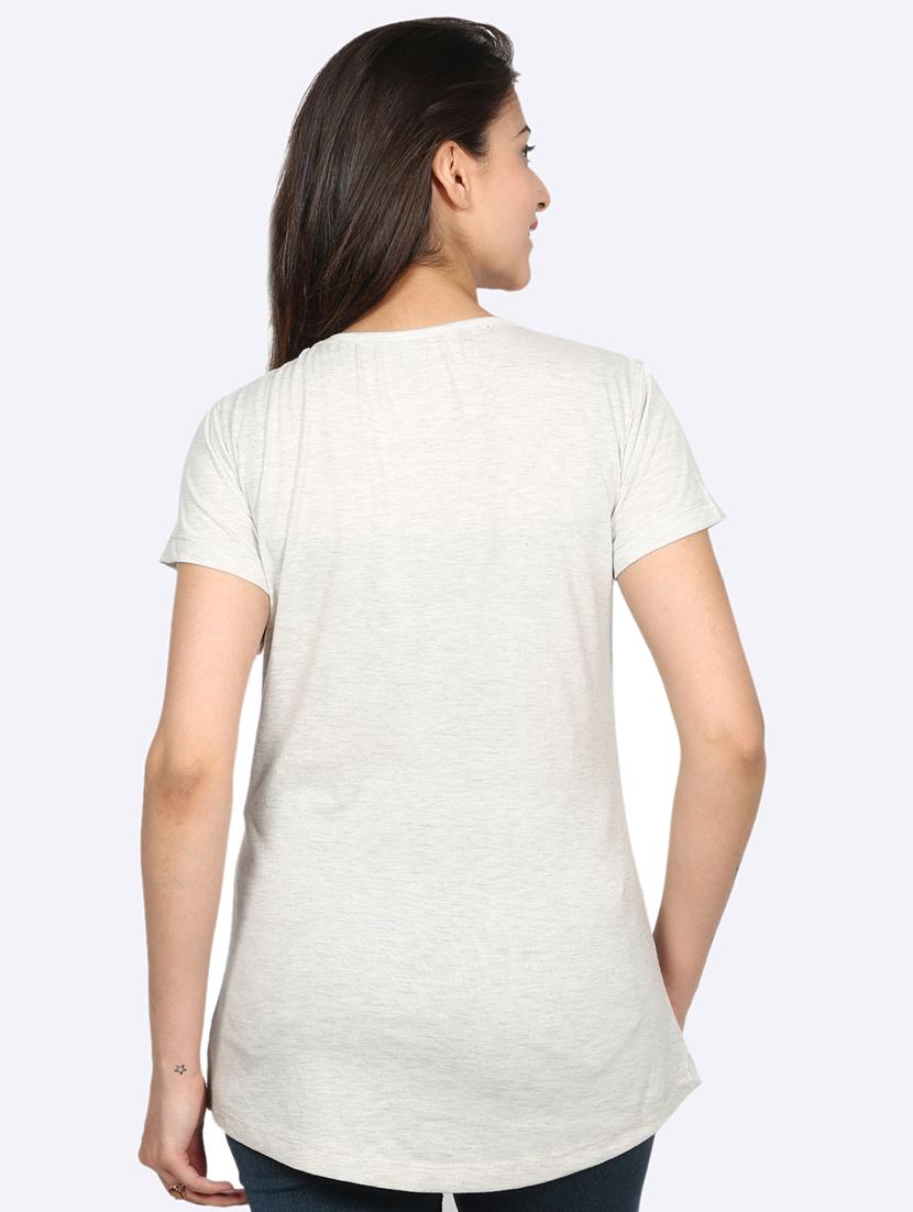 round neck printed tee - 17732747 - Zoom Image - 3