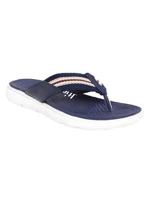 blue fabric slip on slippers - 17732919 - Standard Image - 2