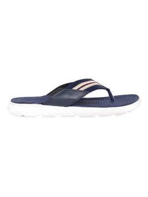 blue fabric slip on slippers - 17732919 - Standard Image - 3