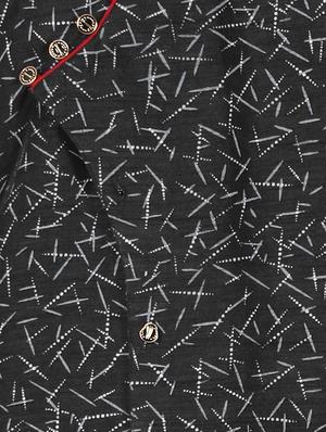 black kurta pyjama ethnic wear set - 17733566 - Standard Image - 4