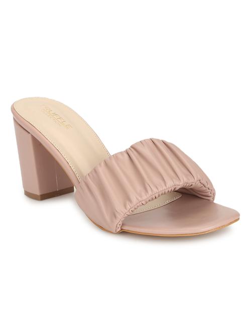 pink block heel sandal - 17734130 - Very Small Image - 1