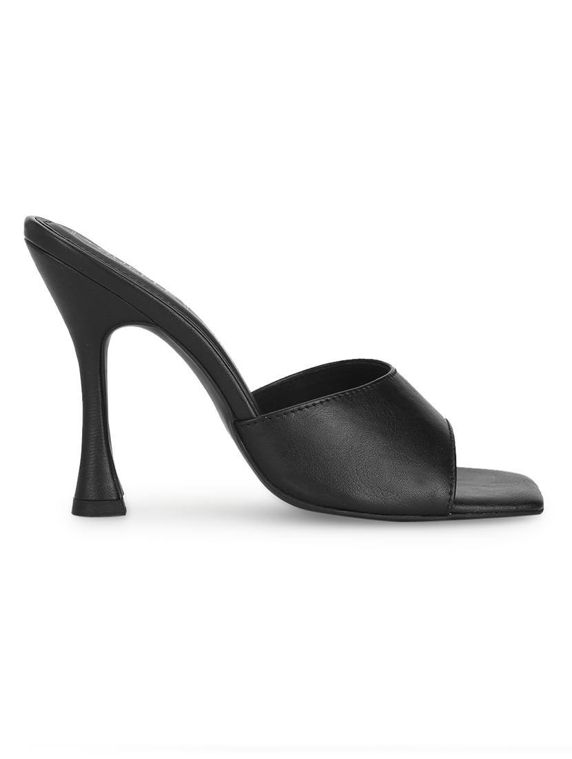 black slip on sandal - 17734158 - Zoom Image - 2