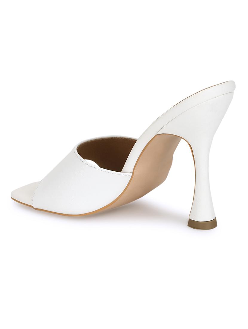 white slip on sandal - 17734159 - Zoom Image - 3