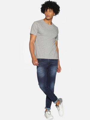 blue light washed denim jeans - 17734189 - Standard Image - 4