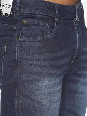 blue light washed denim jeans - 17734189 - Standard Image - 5