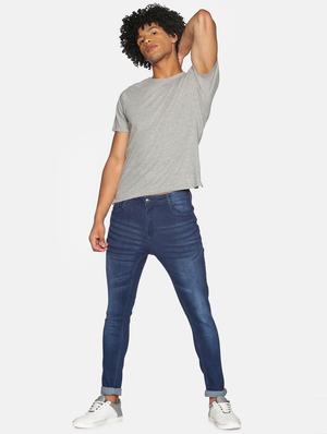 blue light washed denim jeans - 17734190 - Standard Image - 4