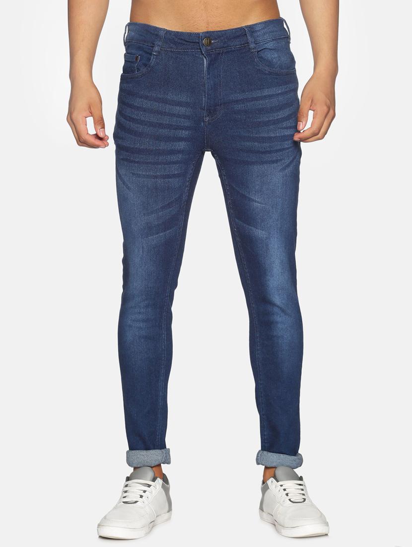 blue light washed denim jeans - 17734190 - Zoom Image - 1